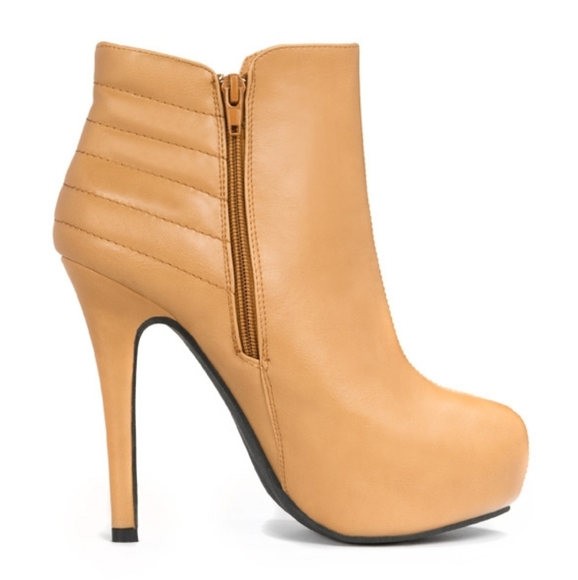 Camel Ankle Boots (Kym)